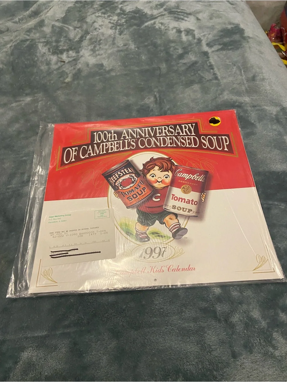 Campbell's treasures and collectibles advant Red Tomato Soup Wall Calendar 4 av